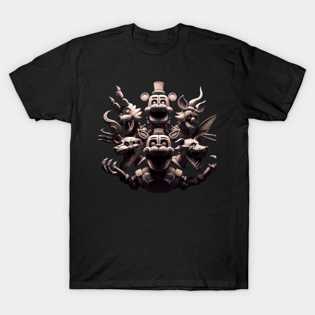 five nights at freddys T-Shirt by fadinstitute